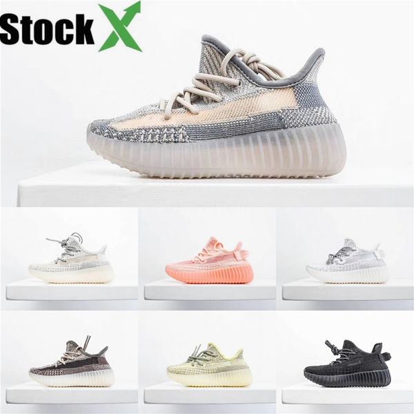 

500 desert rat suede and mesh kids breathable running sneakers kanye west sply 500 desert rat cushioning children athletic shoes#483