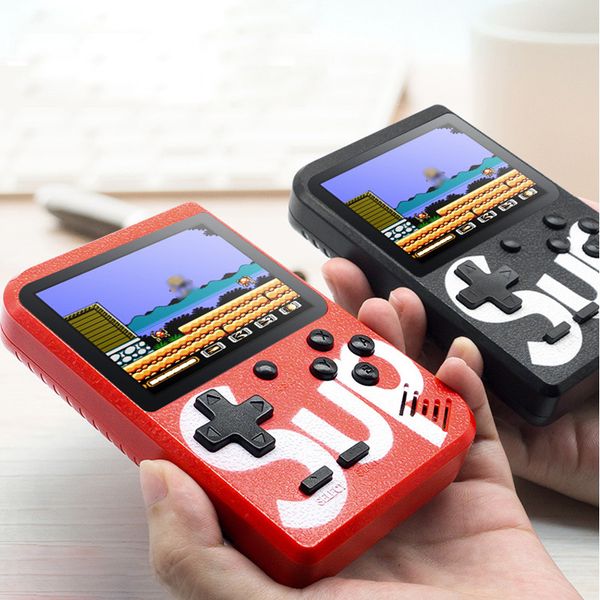 

800 in 1 sup retro fc 8 bit mini handheld portable game players game console 3 lcd screen texture surface support tv-out gift