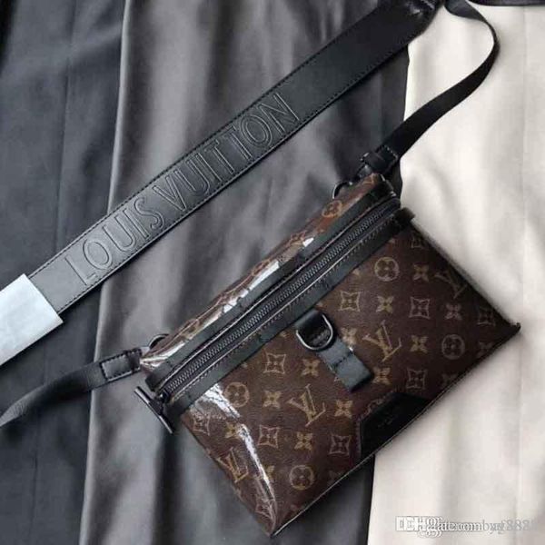 

men and women single shoulder bag handbag, leather production, large capacity, design bag, fashionable and generous, m43895