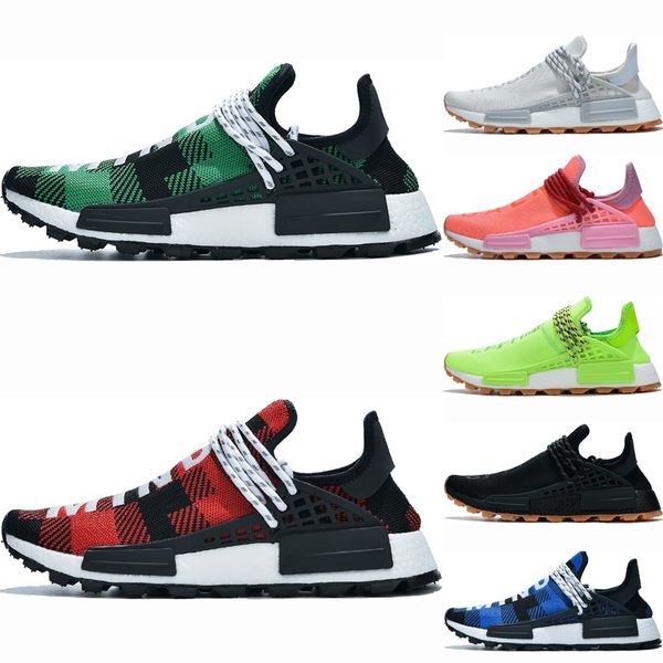 

High quality Heart Mind Red blue Human Race trail Running Shoes Men Women Pharrell Williams HU Know Soul Infinity Species sports sneakers