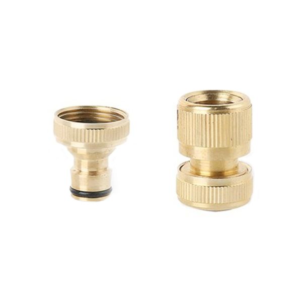 

high pressure washer adapter copper car washing machine water connector quick connection garden hose pipe fitting