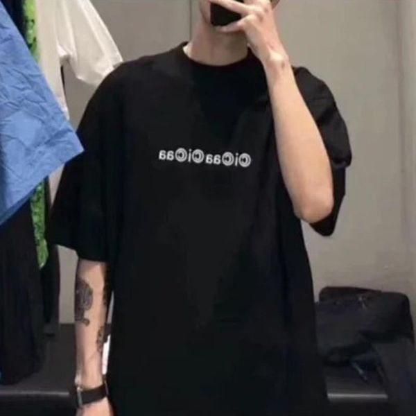 

luxury european @ letter logo printing t-shirt comfortable cotton short sleeve tee fashion mens women couple designer t-shirts hfxhtx160, White;black