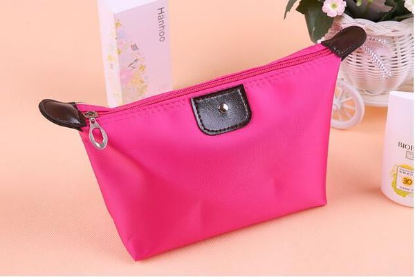 

polychrome travel makeup bags lady cosmetic bag pouch clutch handbag hanging jewelry casual purse