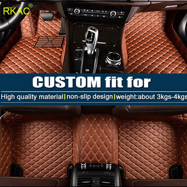 

rkca car floor mats for land cruiser 200/prado lc120 lc150 fj120 fj150 2005-2017 3d custom fit car carpets foot mats