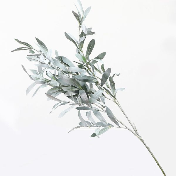 

artificial plants fake 10 heads olive leaf home wedding party office decor