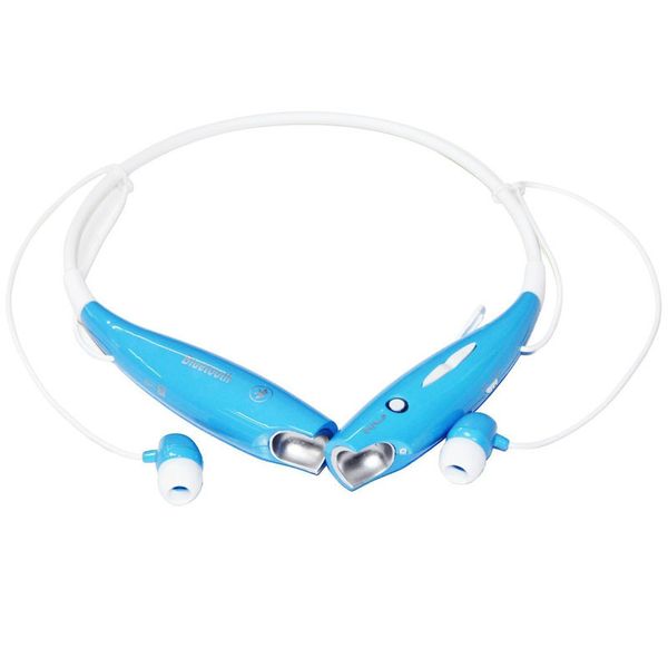 

bluetooth hv-800 neckband sport for smartphone blue earphone portable headset wireless headsets