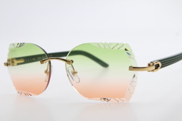 

новый rimless adumbral t8200761 очки зеленые ацтеков оружие rimless солнцезащитные очки с коробкой unisex резные открытом воздухе синий зерк, White;black