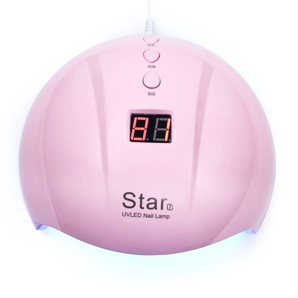 

36w uv led lamp for nail with lcd infrared sensing lamp for gel nails polish nail dryer manicure sun light usb connector