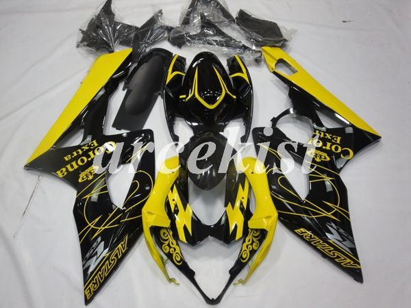 

4 бесплатных подарки новой абс зализы мотоцикла kits, пригодный для suzuki gsxr1000 gsxr1000 k5 2005 2006 05 06 кузовостроения набора прохла
