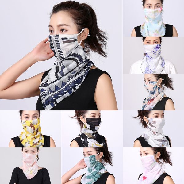

itin4 outdoor scarf windproof uv protection bandana ski hiking fishing neck headband cycling scarf mask face, Black