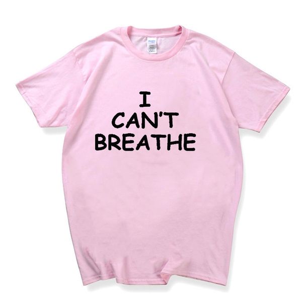 

i cant breathe20ss mens designer t shirt fashion new men women short sleeve mens t-shirts size s-2xl #468, White;black
