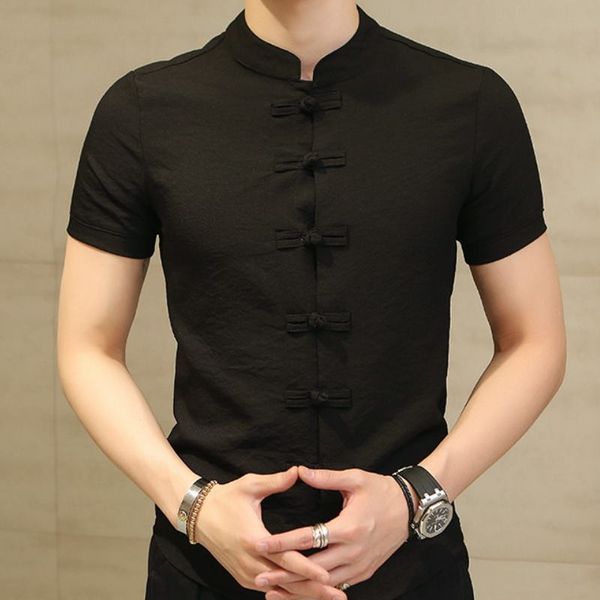 camisa oriental hombre