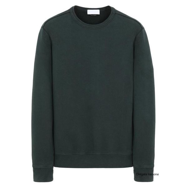 

stone island 62720 мужского дизайнер балахон нового популярного crewneck толстовка мужчины женщина круглый ворот кофта мода новая мода, Black