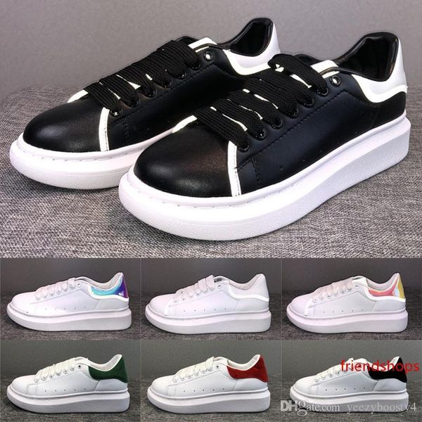

3m reflective leather mens designer shoes womens mens flat casual party platform wedding shoes golden white balck velvet luxury sneakers