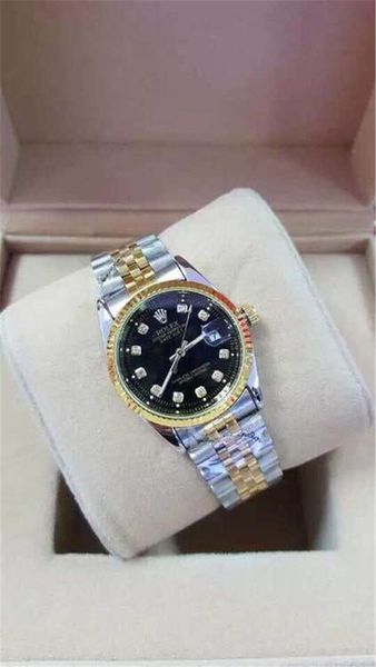 

Relogio masculino diamond мужские часы Rolex мода черный циферблат календарь золотой браслет складной застежка мастер мужской 2019 пар