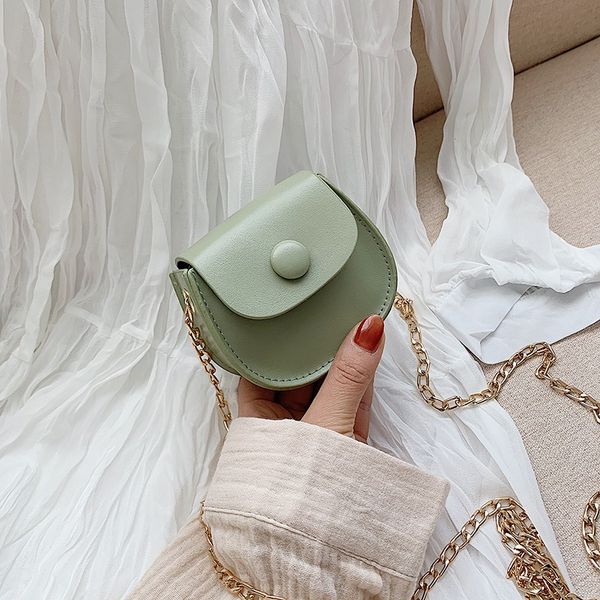 

2020 new female bag small bag spring and summer girl mini saddle korean version chain small shoulder messenger