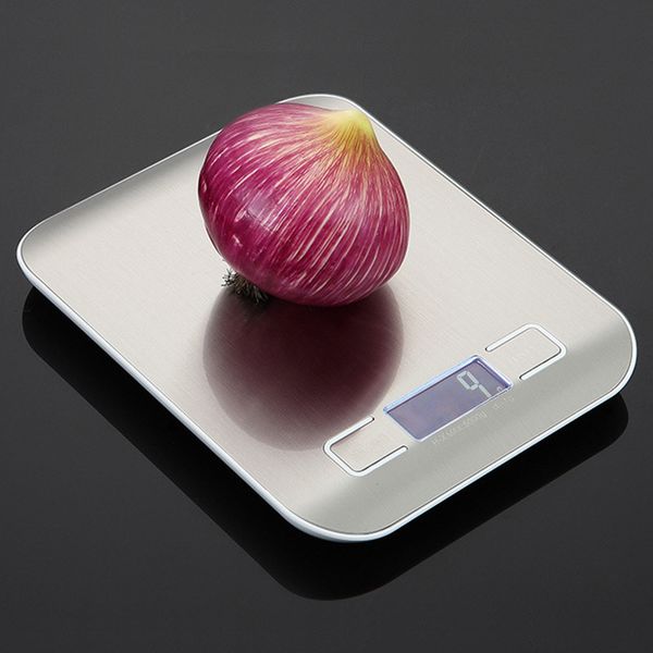 

professional household digital kitchen scale electronic food scales stainless steel weight balance measuring tools g/kg/lb/oz/ml