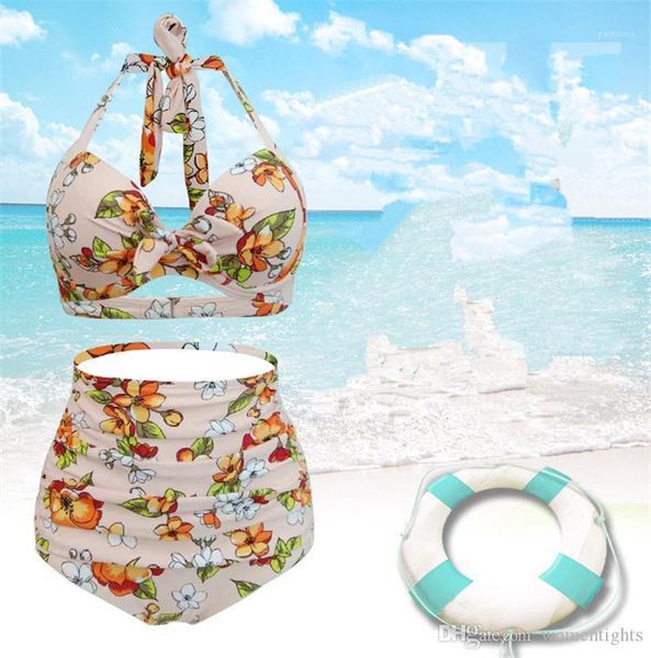 

fashion backless bathing suit plus size female casual apparel floral 2pcs women summer designer bikinis, White;black