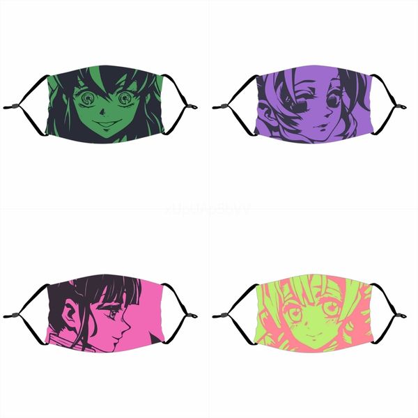 

dener printed fa masks mascerine wasale mask sponge tick maske mout active caron wasale elastic adjustale ear#451, Black