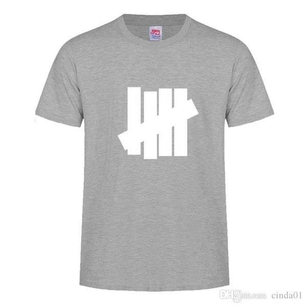 

непобедимый шаблон отпечатан вскользь mens конструктора tshirts лето мужчины женщины шеи экипажа с коротким рукавом топы хип-хоп тис, White;black