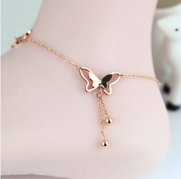 

1 шт летних бабочки бисер ножных ног цепи голеностопного снег браслет шарм кристалл ножной кисточка бич vintage foot подарок ювелирных издел, Red;blue