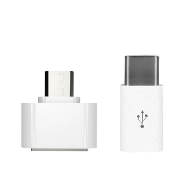 

micro usb to usb 3.1 type-c adapter + microusb to usb 2.0 adapter