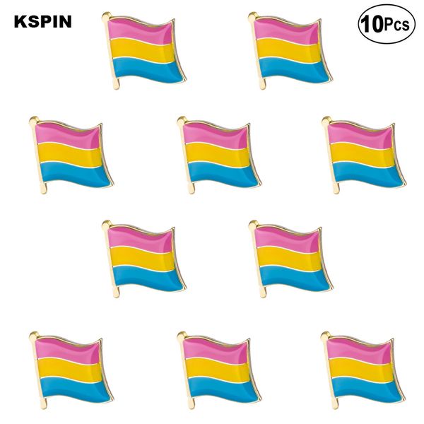 

pansexual pride flag lapel pin flag badge brooch pins badges, Gray