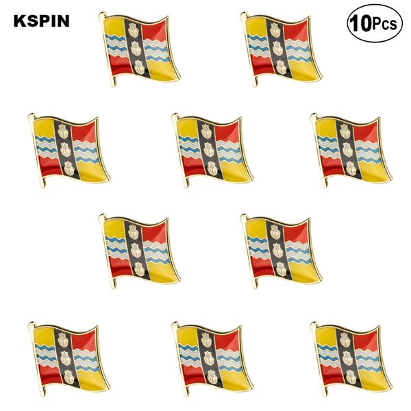 

bedfordshire lapel pin flag badge brooch pins badges 10pcs a lot, Gray