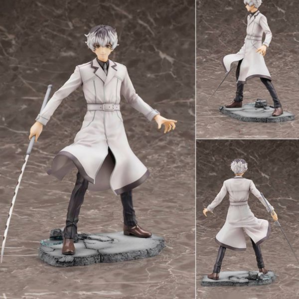 

artfx j statue tokyo ghoul kaneki anime action figures toys for children figma doll kotobukiya pvc figurine collectible juguetes t200505
