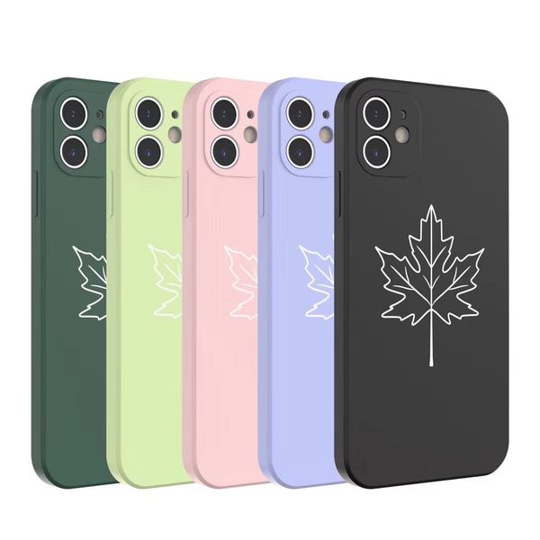 

maple leafs soft tpu phone case for iphone11 pro x xs max xr 6s 6 7 8 plus se 2020 back cover