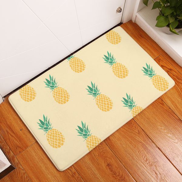 

new doormat carpets clear fruit geometry print mats floor kitchen bathroom rugs 40x60or50x80cm