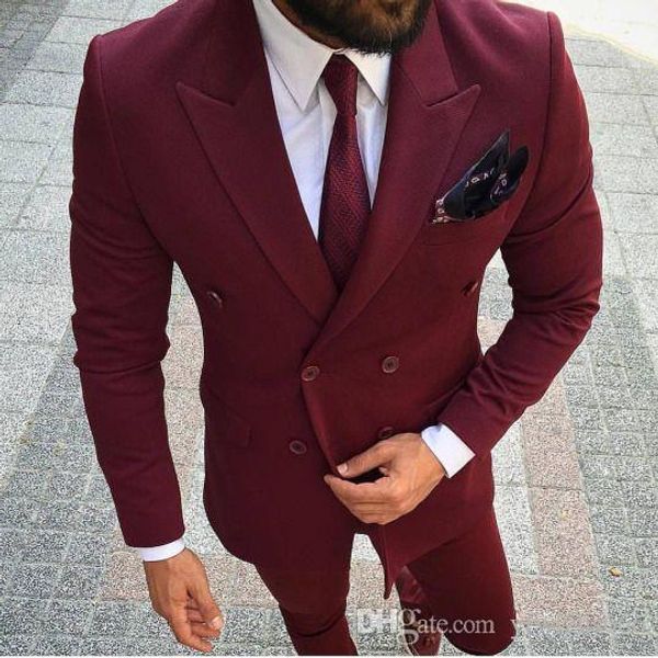 

peak lapel wedding tuxedos slim fit suits for men groomsmen suit two pieces prom formal suits (jacket+pants+tie) 115, Black;gray