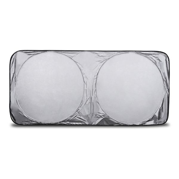 

double-sided bubble front / sun block foldable car windshield visor cover front rear block sun 150*70cm
