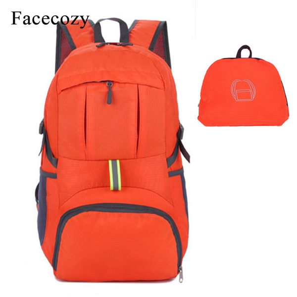 

facecozy lightweight packable durable backpack hiking fitness sport gym daypack waterproof climbing rucksack travel camping bags