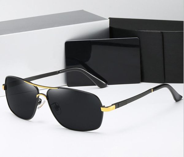 

высокое качество классических солнцезащитных очков дизайнер мужской и женских солнцезащитные очки золотой, черный и коричневый подарочной ко, White;black