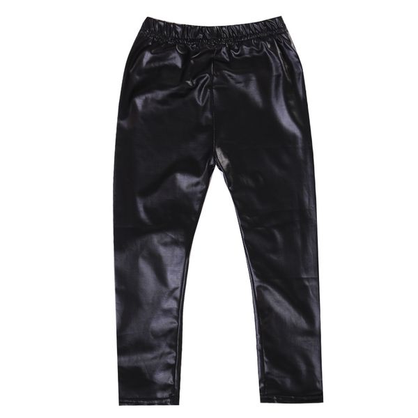 

toddler girls baby stretchy pu leather pants kids warm skinny leggings trousers new fashion girl skinny black pu trousers, Blue