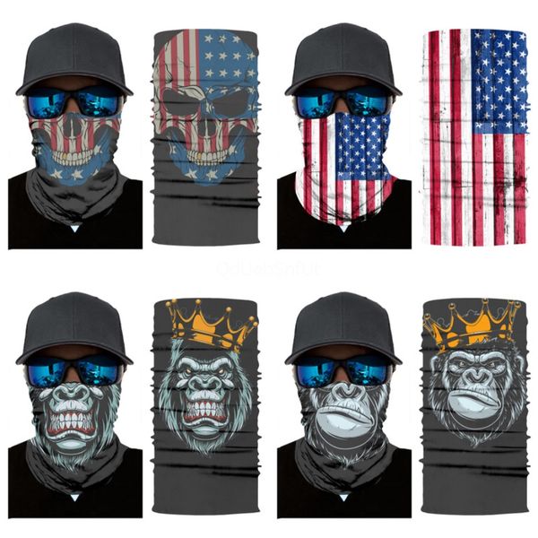 

93b7m i can't breathe bandana face er outdoor dust anti breathable protective cycling mask magic skull scarf skull scarf masks#601, Blue;black