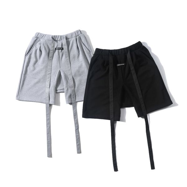 

pants street shorts god pants 6th of shorts fog drawstring breathable fear skateboard casual selling sxsdf, Black
