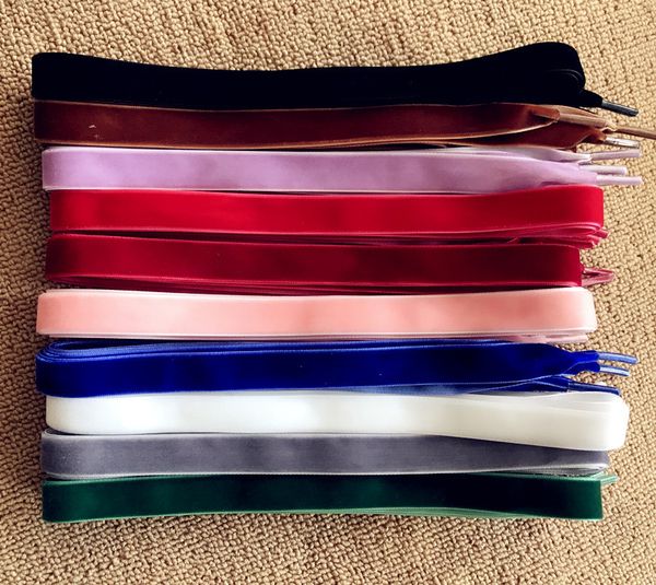 

50pairs/lot)colourful shoelaces shoe laces for canvas sneakers sport shoes long laces 1.6cm wide long 120cm, Black