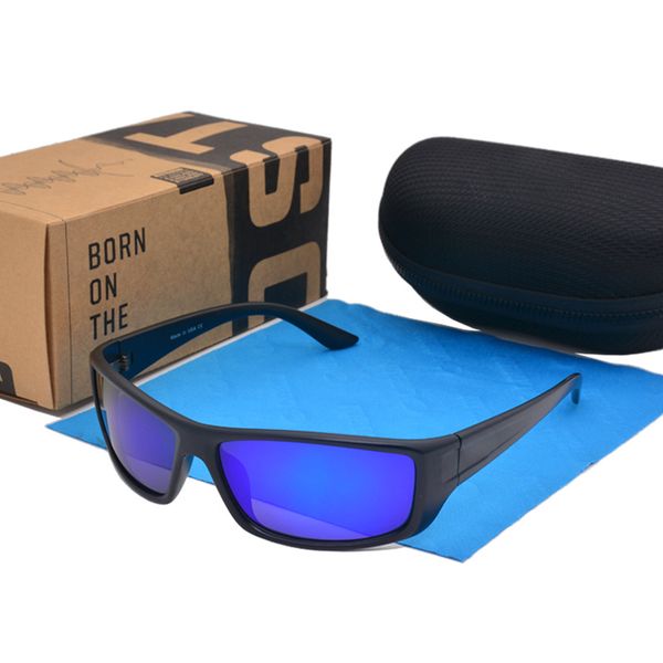 

1pcs drop shipping sunglasses men women driving shades male brand designer vintage sport sun glasses mans goggle uv400 with retail box, White;black