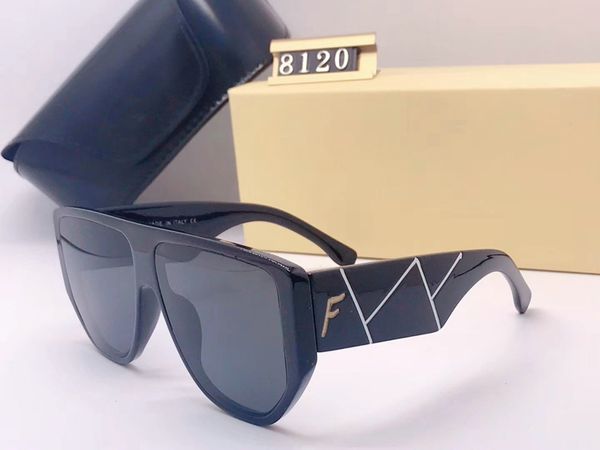 

new women and men fashion show oversized frame sunglasses specially designed star glasses 6927s ff8120 protection come with box, White;black