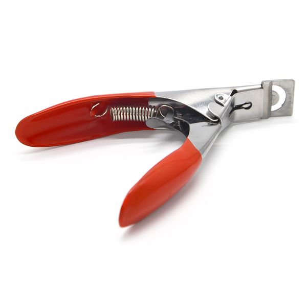 

1pcs professional nail the edge cutter,acrylic uv gel false tips care tool u-shaped piece cut three shapes nail tools