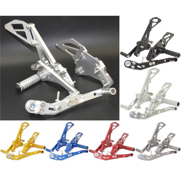 

adjustable rearset footrests foot rest peg rear set for gsxr gsx-r 1000 gsxr1000 2009 2010 2011 2012 2013 2014 2015 2016
