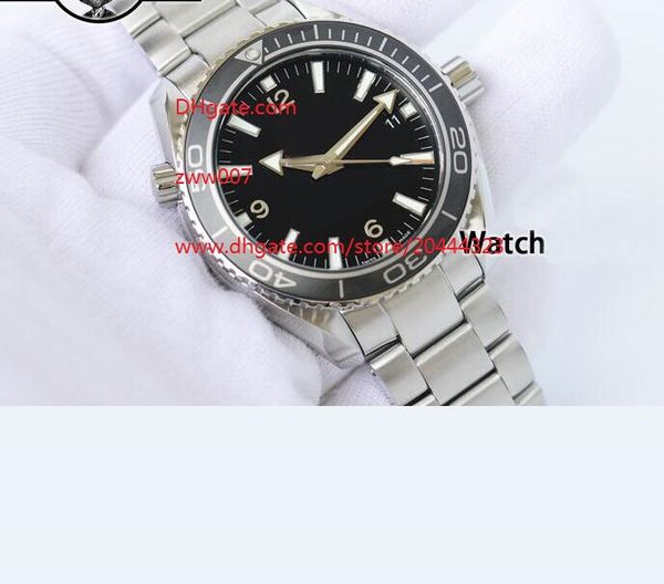 

factory maker automatic 42mm black dial stainless steel wristwatch 232.30.42.21.01.001 mens men's watch watches, Slivery;brown