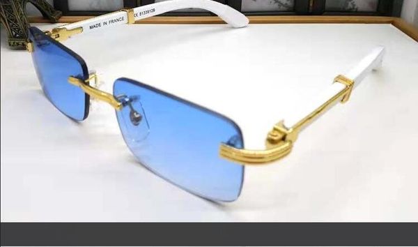 

мужские дизайнерские солнцезащитные очки дерево натуральная мода буйвол очки деревянная рамка без оправы буйвол рог солнцезащитные очки кори, White;black