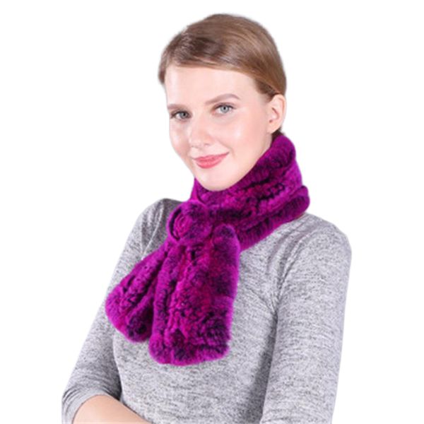 

new rabbit hair scarf neckwear muffler women's winter scarves neckerchief versatile weaves flower thicken warm, Blue;gray