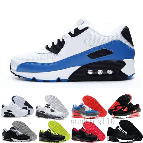 

discount triple black men running shoes women classic 90s cushion trainer sports sneakers designers chaussures size 36-45 drop yux-9k