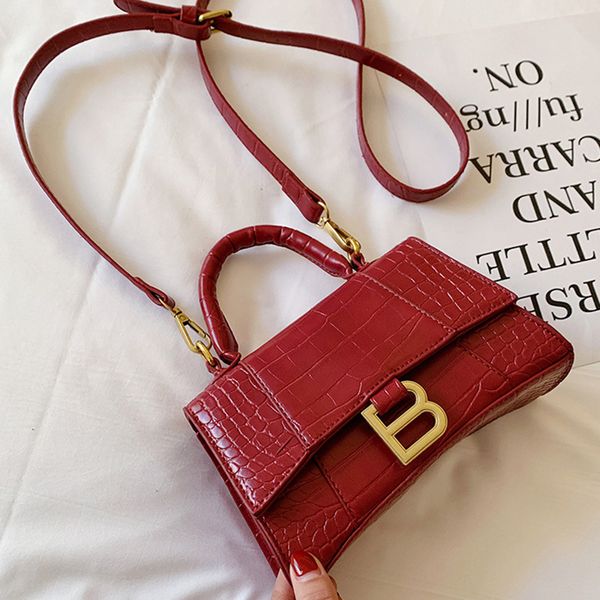 

new crocodile pattern handbags for women 2020 pu leather crossbody bags small totes fashion lady travel shoulder messenger bag