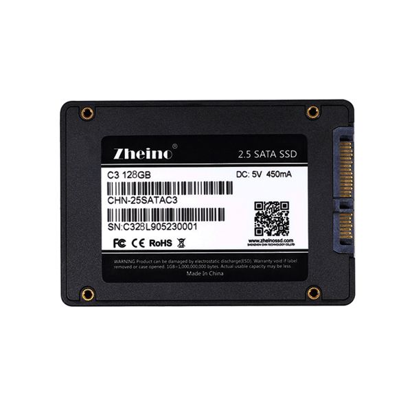 

Zheino 2,5-дюймовый SATA 128 ГБ 256 ГБ 512 ГБ SSD-накопитель с 3D-памяти NAND TLC и внутренний твердо