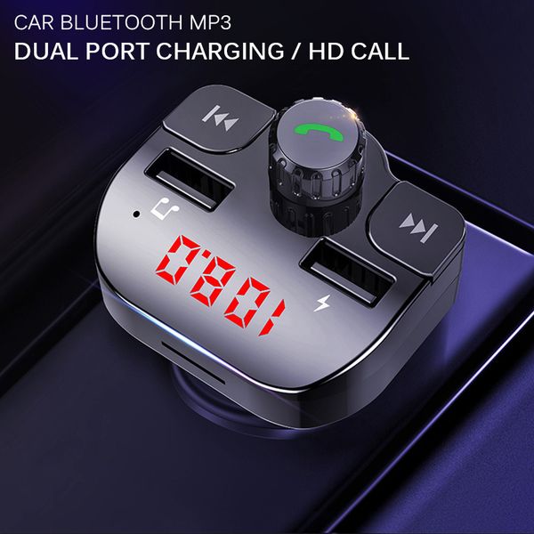 

cool new fm transmitter car mp3 bluetooth player dual usb car fm transmitter bluetooth mp3 hd call lossless sound quality player